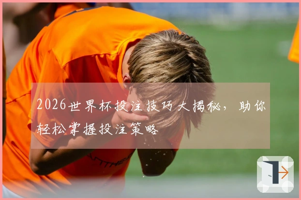 2026世界杯投注技巧大揭秘，助你轻松掌握投注策略